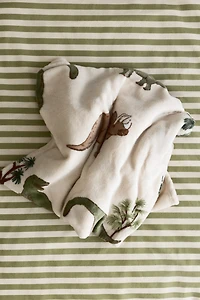 Couverture en polar à motif