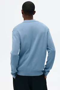 Polo classique en tricot fin