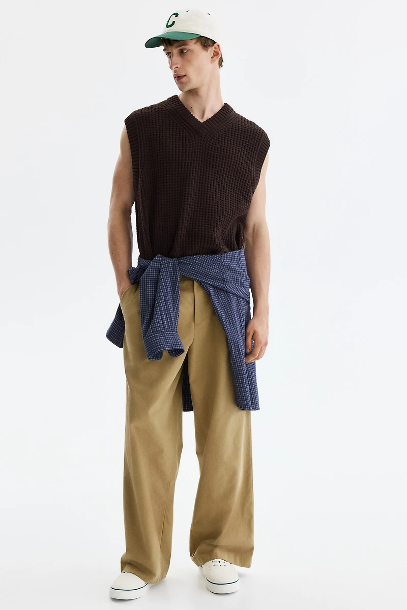 Chandail classique sans manches