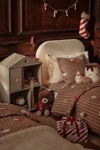 Housse de couette lit simple à motif