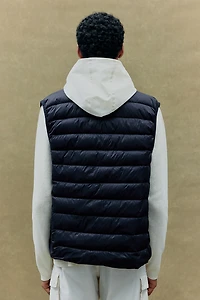 Veste matelassée sans manches hydrofuge