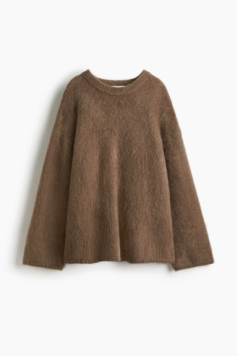 Oversized Mohair-Blend Sweater