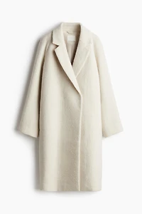 Manteau à fermeture croisée