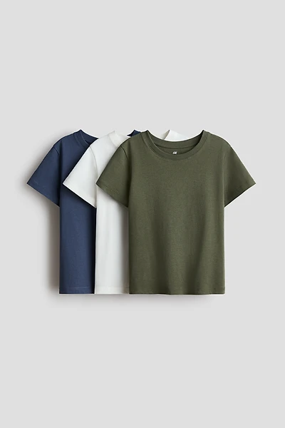 3-Pack Cotton T-Shirts