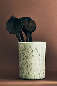 Porte-ustensiles en grès cérame