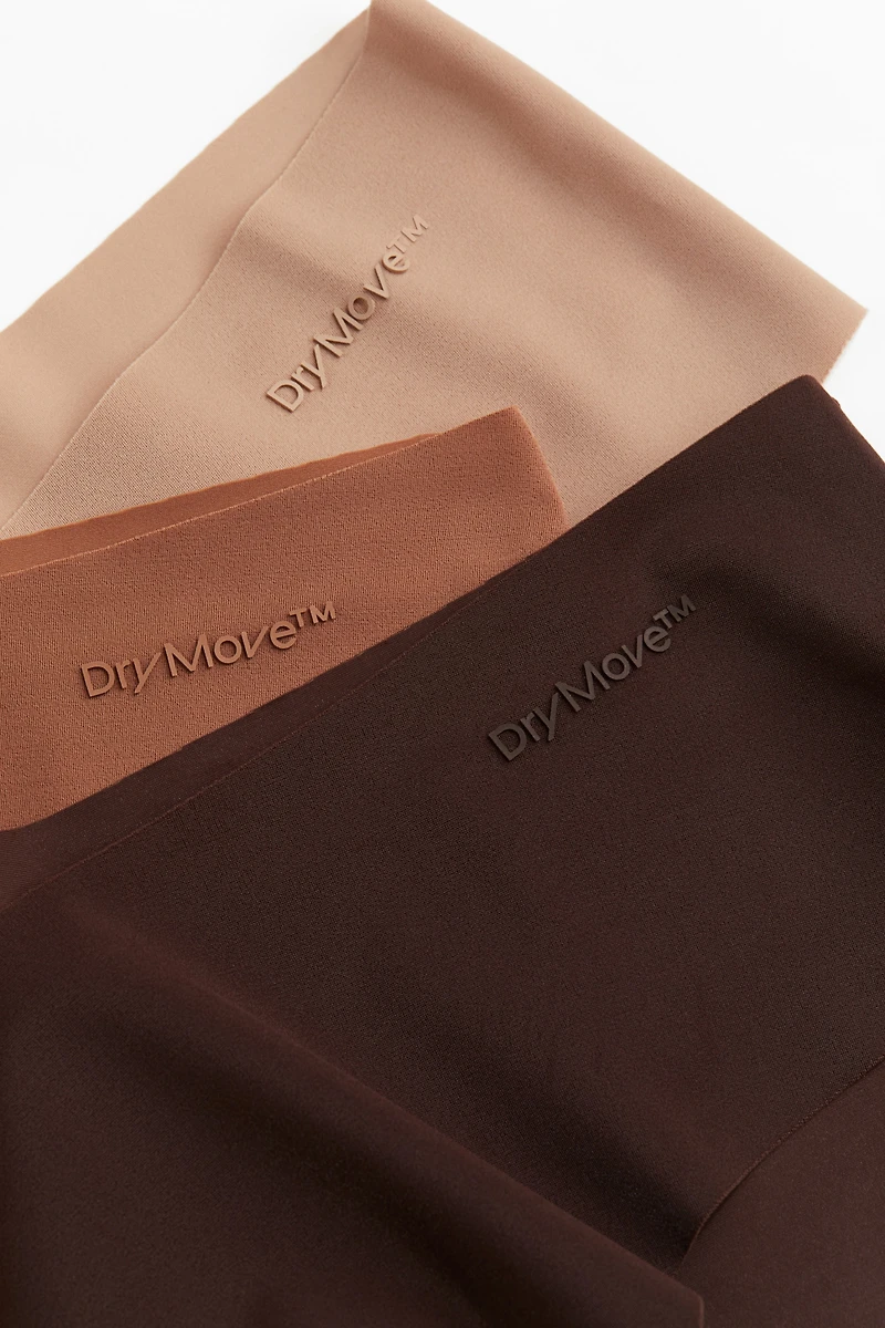 3-Pack Sports Hipster Briefs with DryMove™