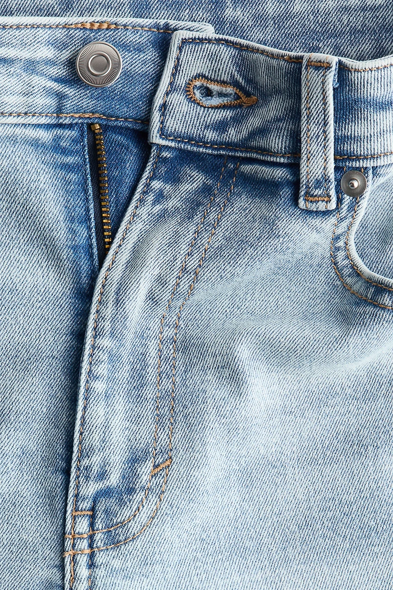 Jean évasé taille haute