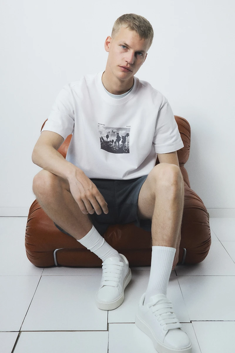 Loose Fit Printed T-shirt