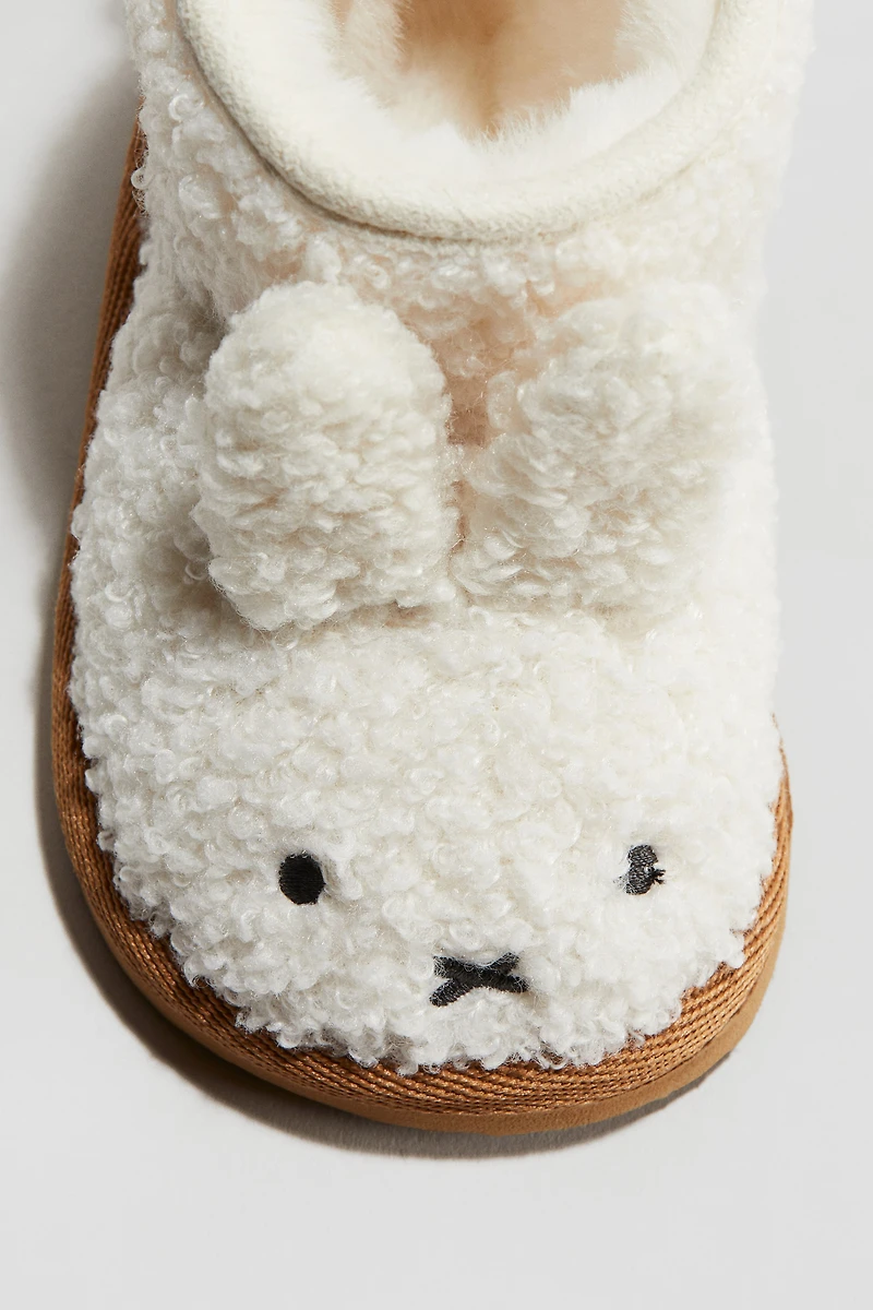 Bottines en polar avec appliqués