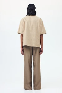 Relaxed-Fit Textured Resort Shirt