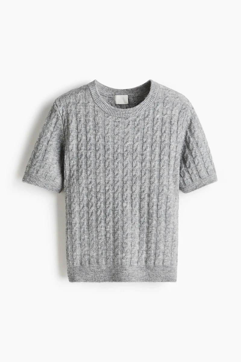 Cable-Knit Sweater