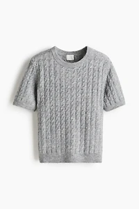 Cable-Knit Sweater