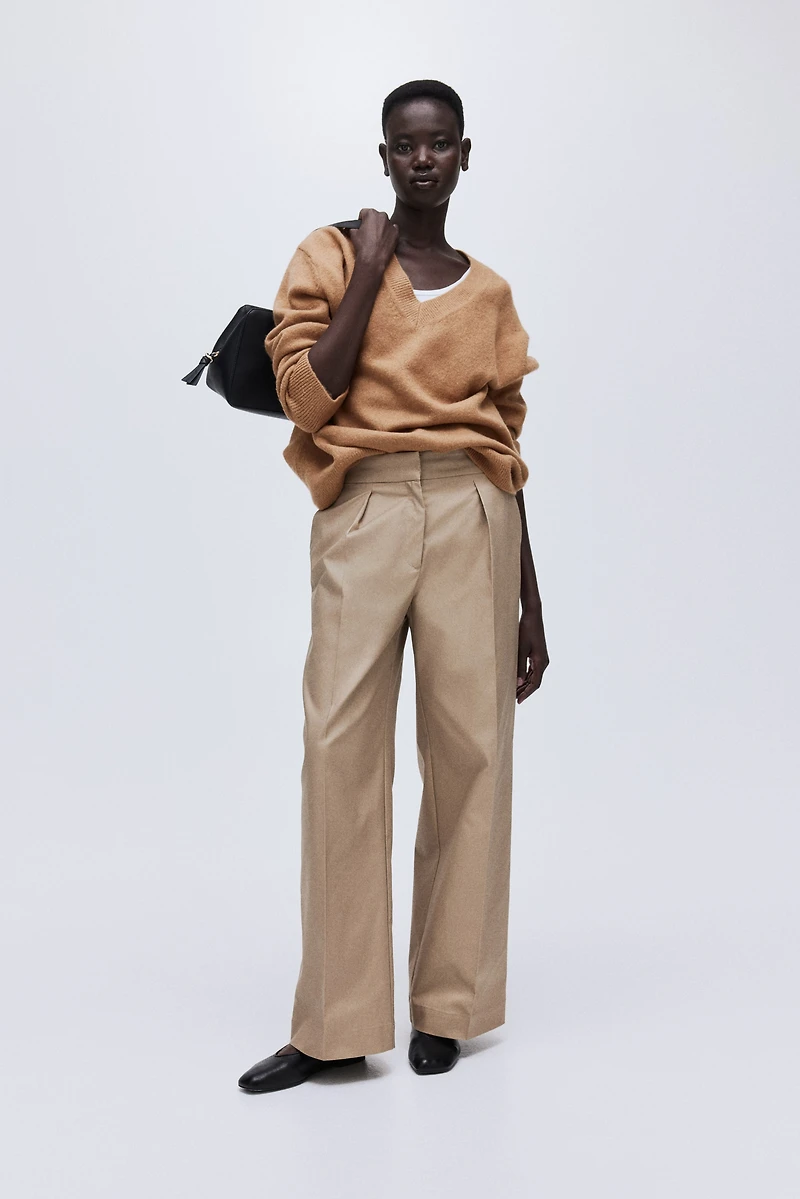 Chandail ample à encolure en V