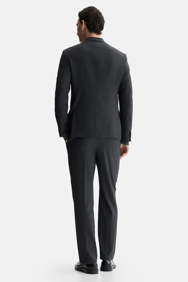 Regular-Fit Single-Breasted Jacket