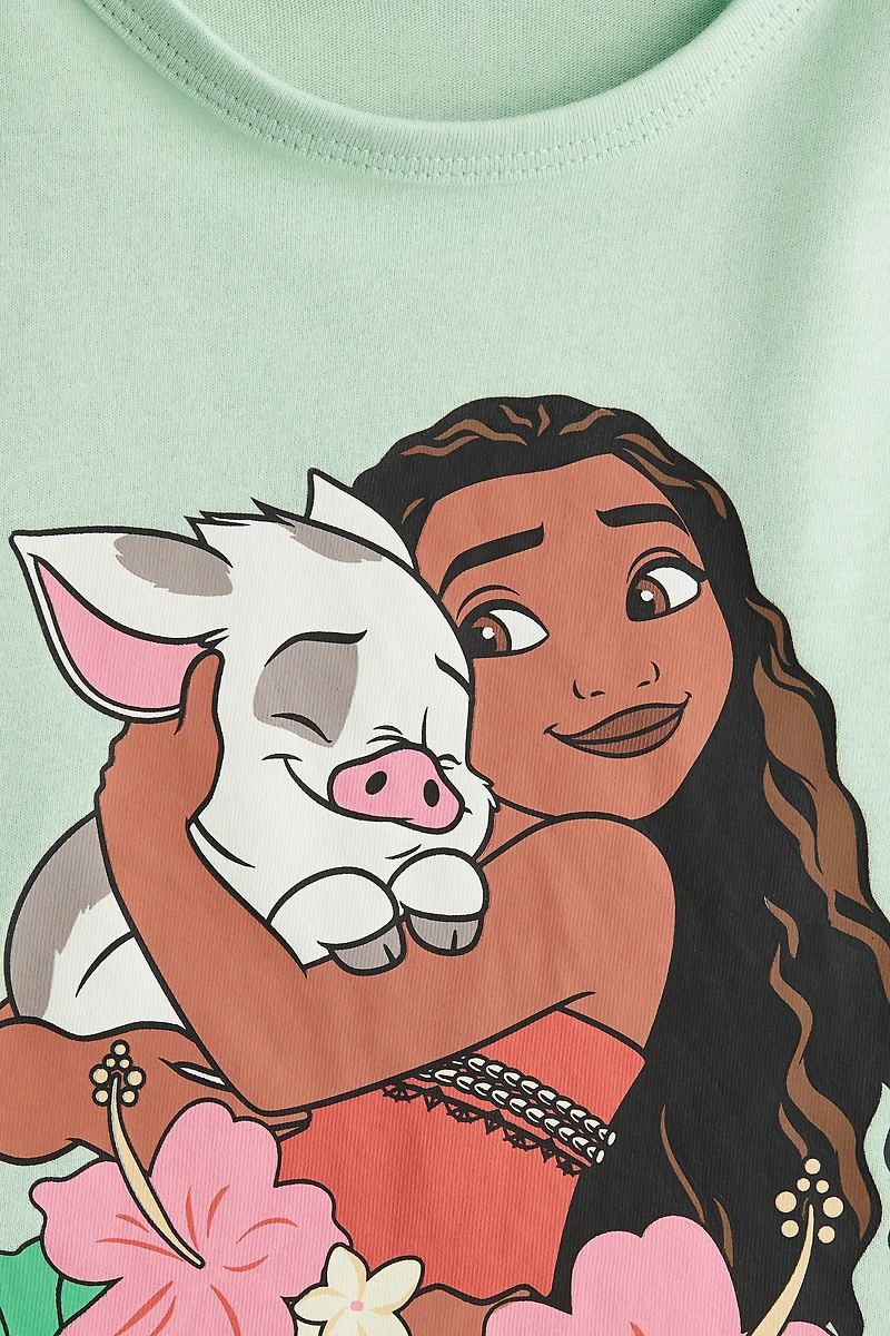 Printed Cotton T-Shirt