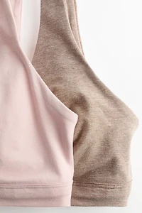 MAMA 2-pack Cotton Nursing Bras