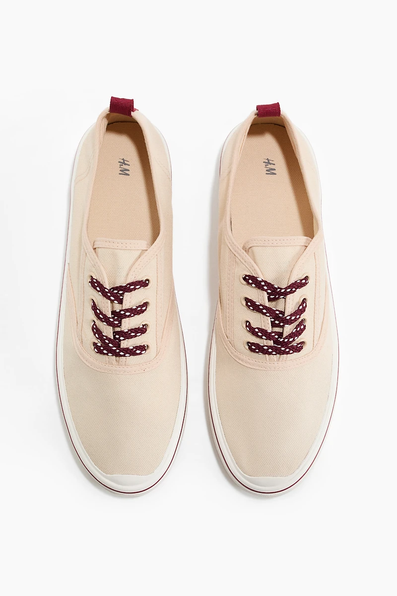 Cotton Canvas Sneakers