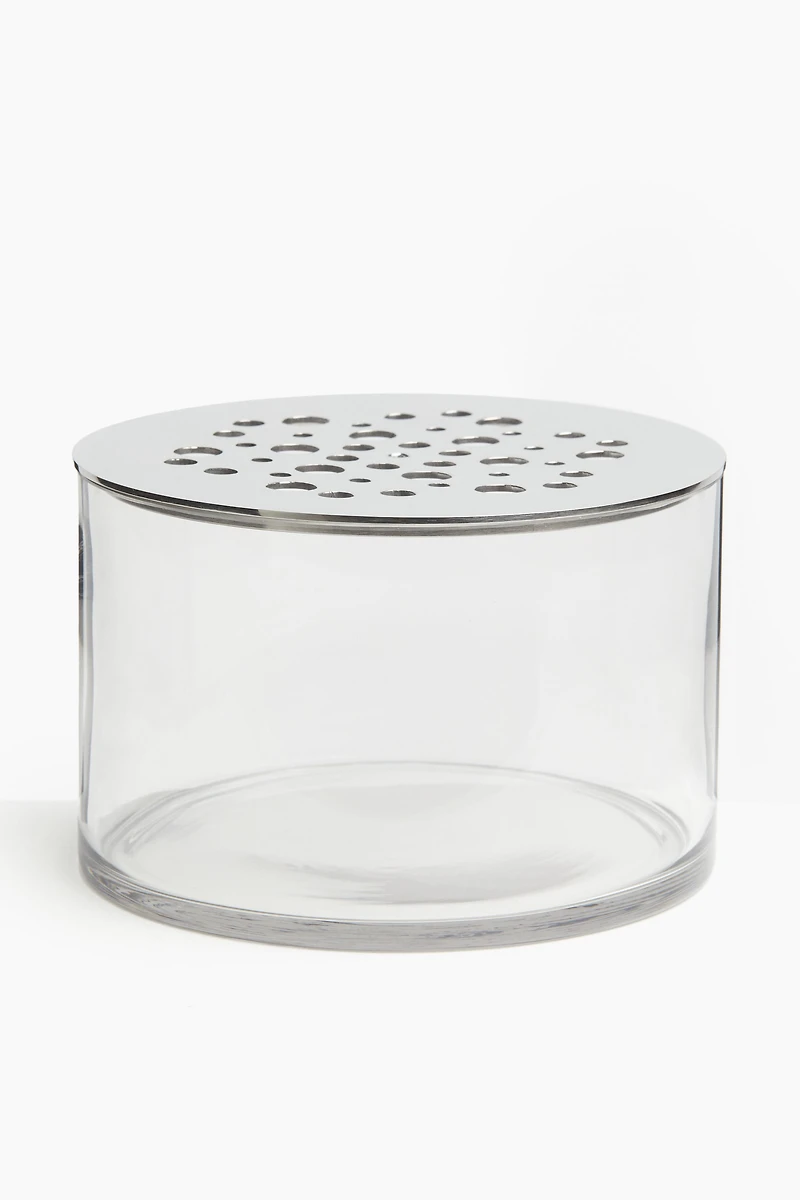 Glass Ikebana Vase