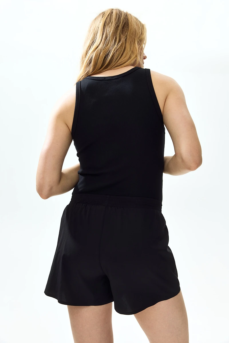 MAMA Double-Layered Sports Shorts
