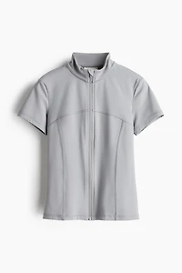Short-Sleeved Running Jacket with ShapeMove™