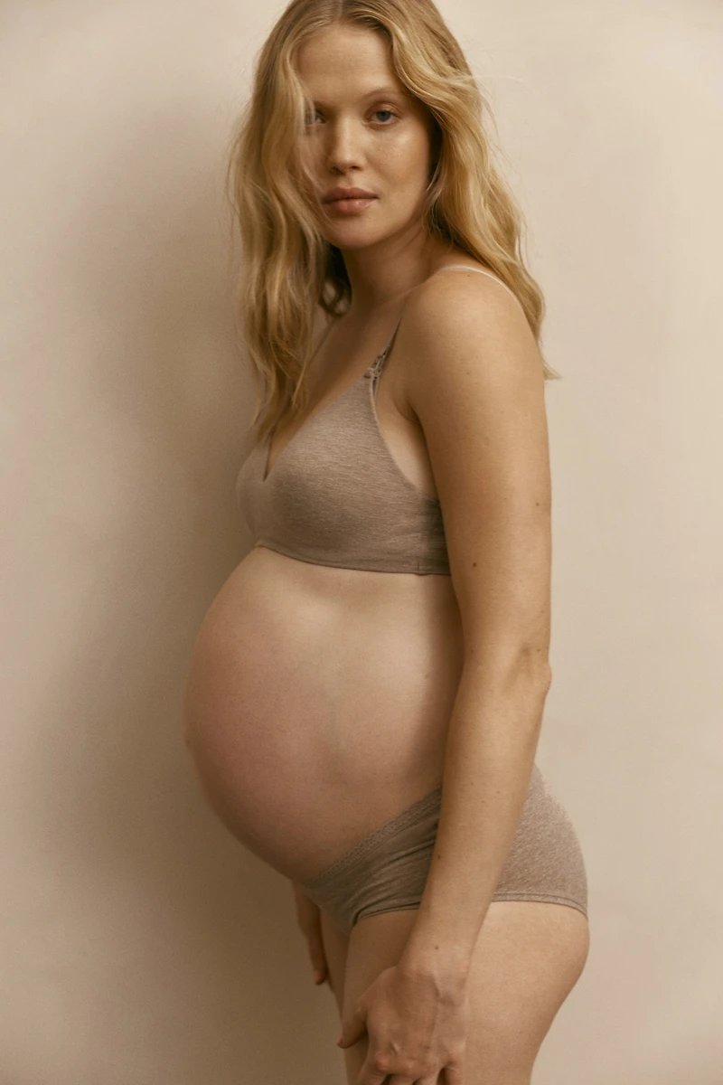 MAMA 2-pack Padded Cotton Nursing Bras