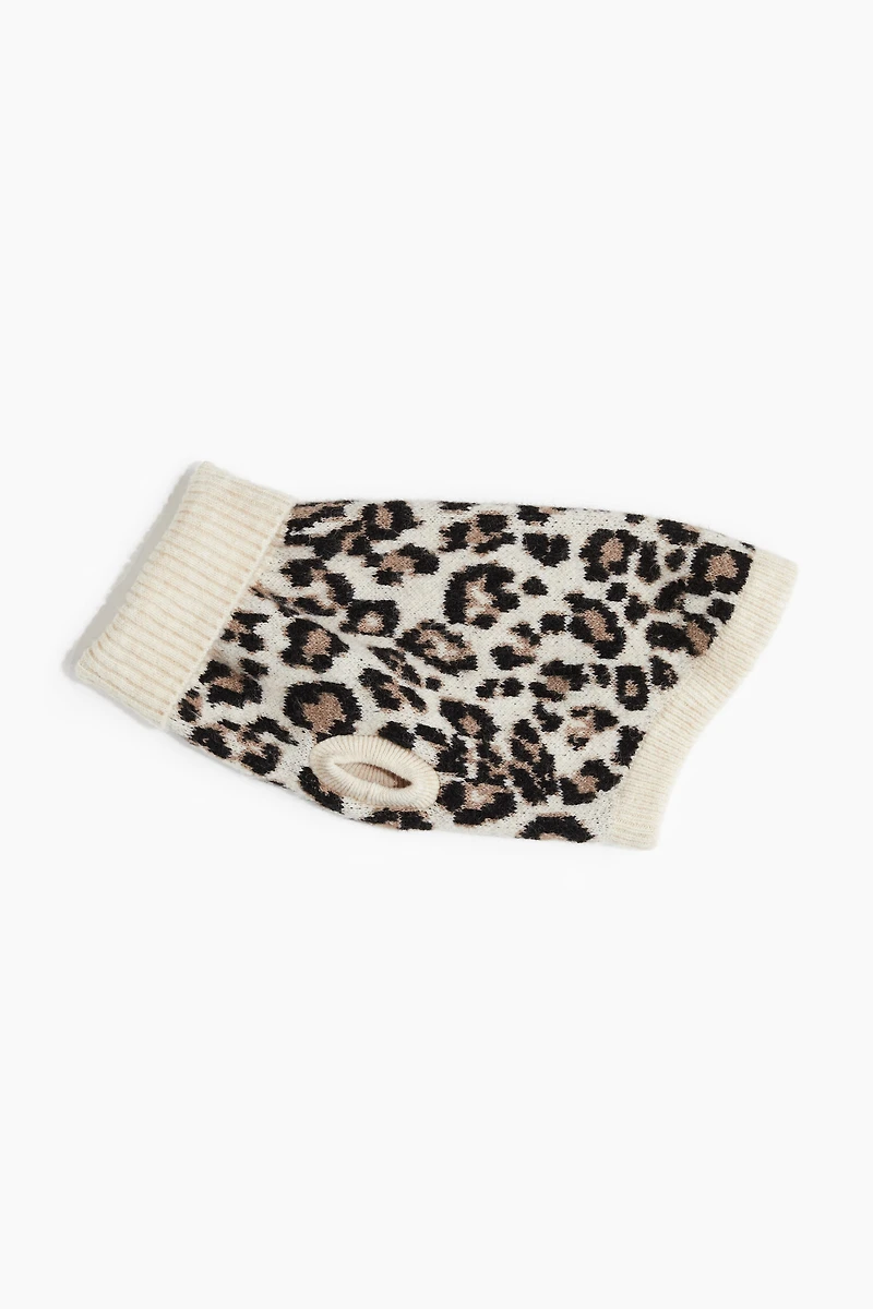 Jacquard-knit Dog Sweater