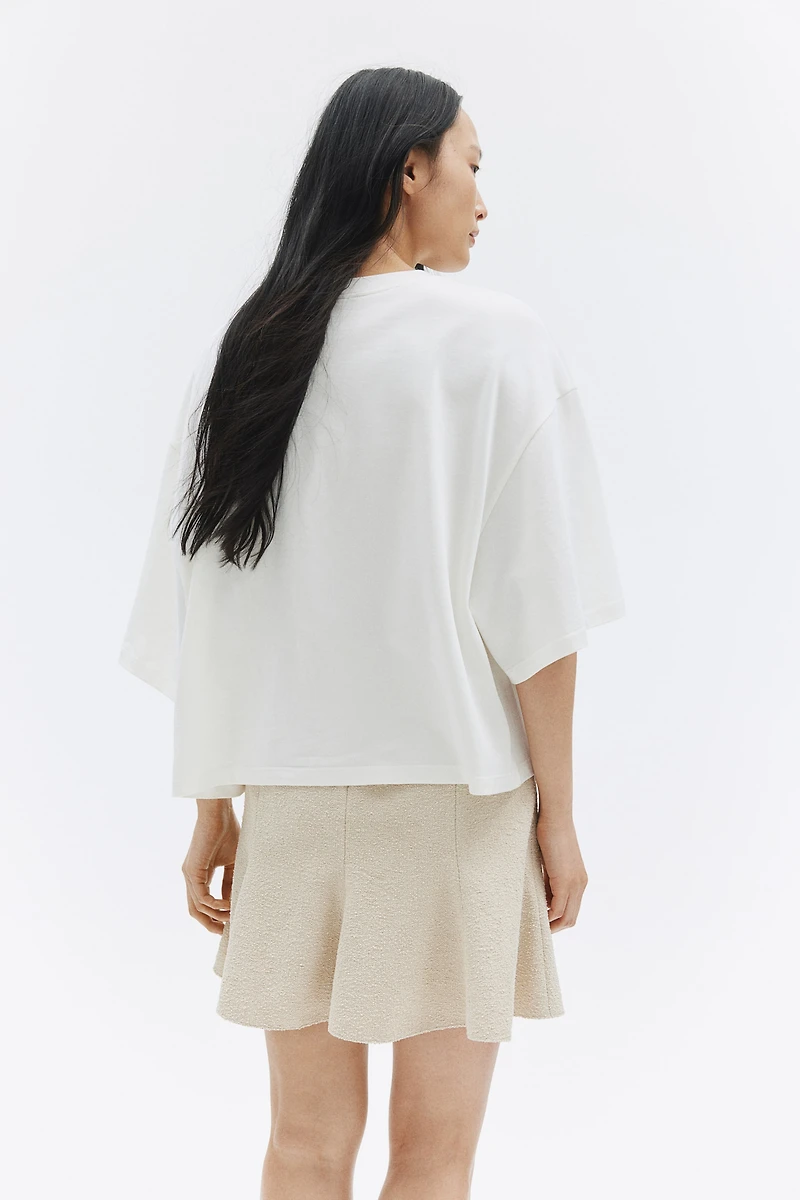 Flared-Hem Skirt