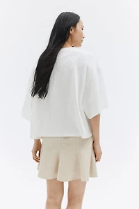 Flared-Hem Skirt