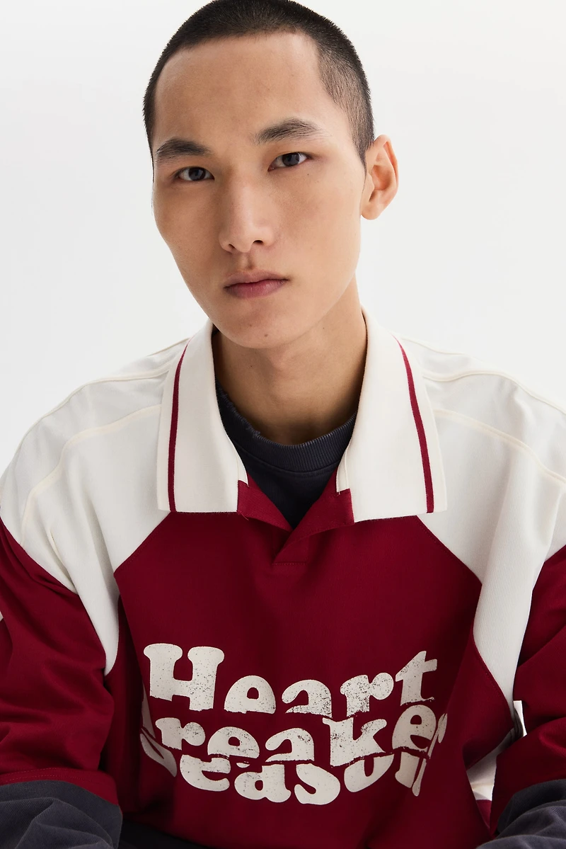 Oversized Polo Shirt