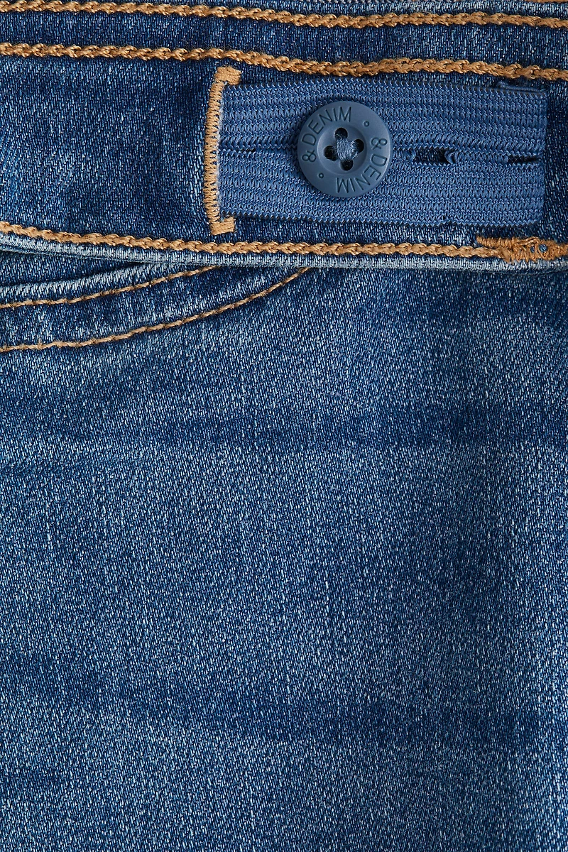 Flared Leg Low Jeans