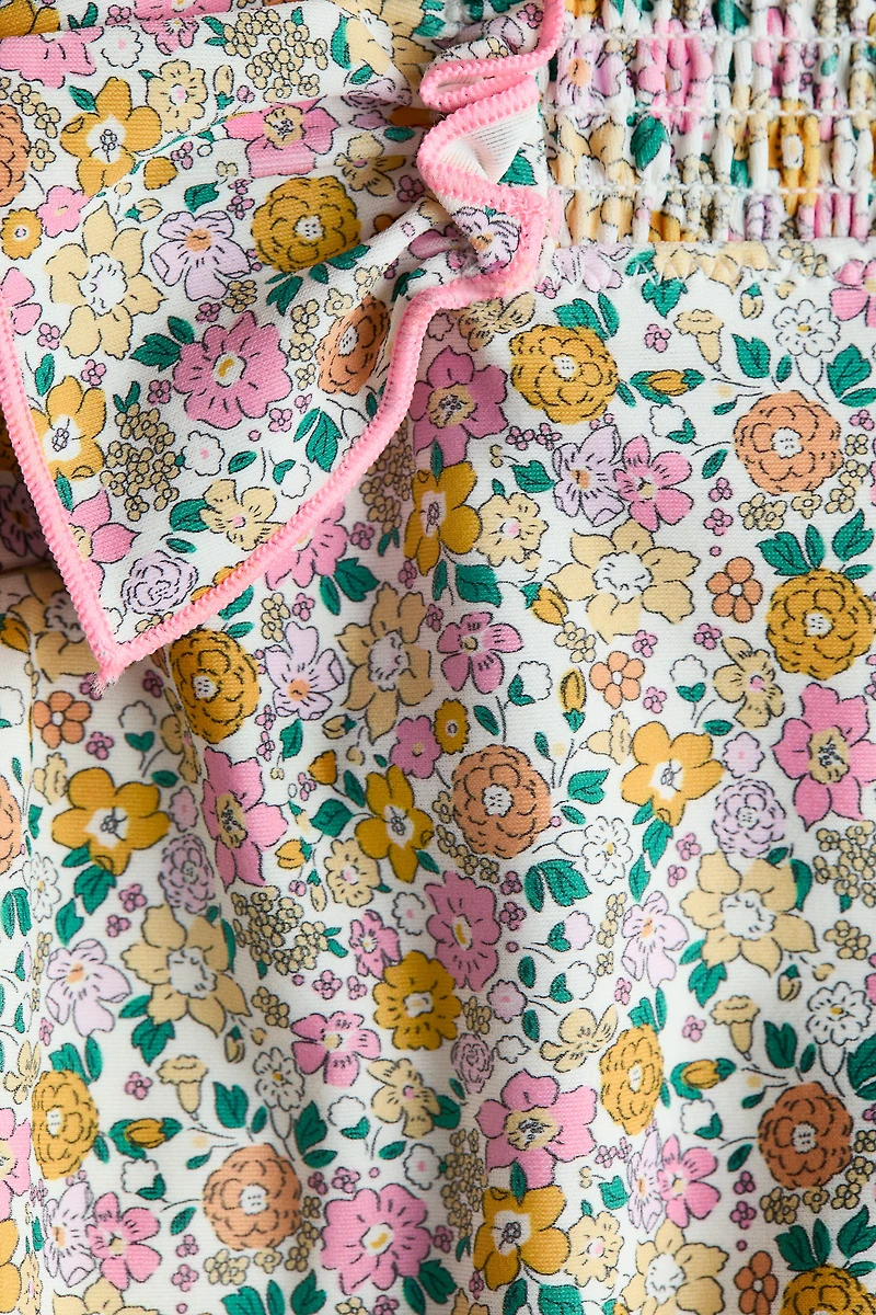 Ruffle-Trimmed Swimsuit