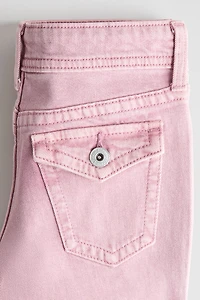 Flared Leg Low Jeans