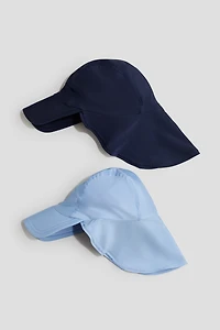 2-Pack Sun Caps UPF 50