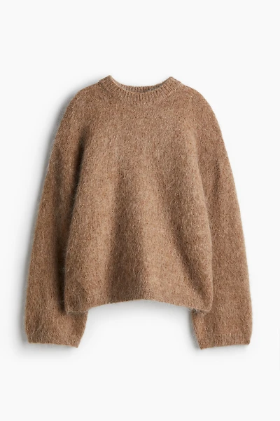 Oversized Mohair-Blend Sweater