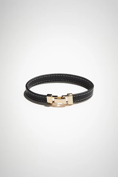 Bracelet en tissu enduit