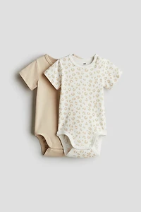 2-pack Short-sleeved Bodysuits