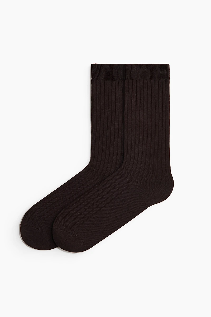 Lot de 2 paires chaussettes en viscose mélangée