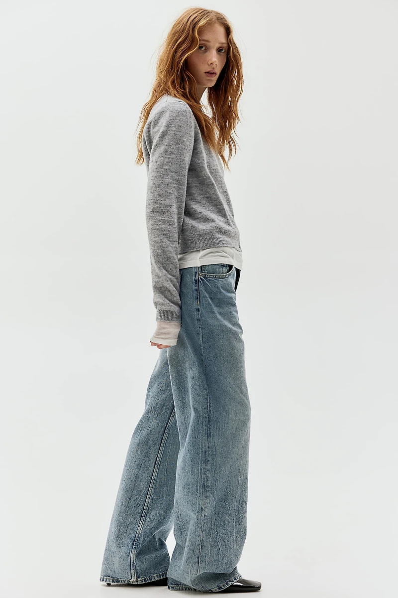 Fine-Knit Cardigan