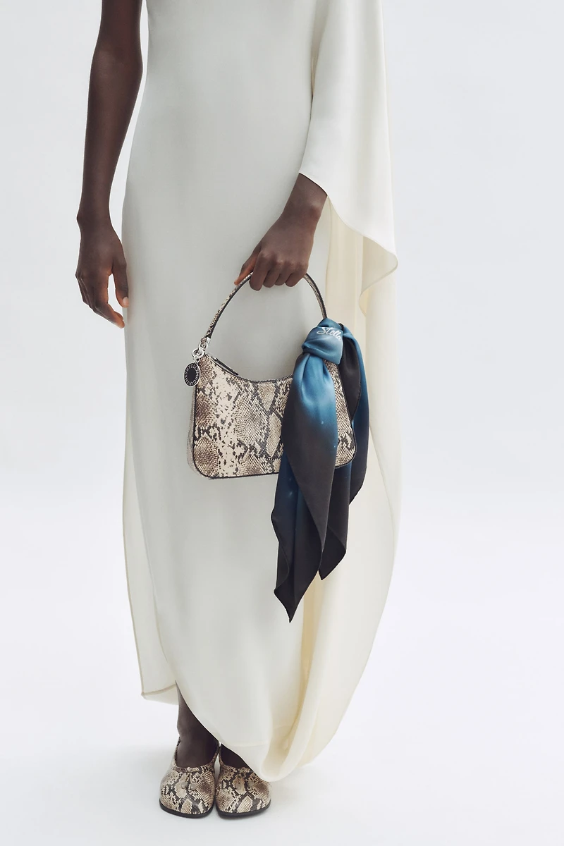 Foulard imprimé en soie