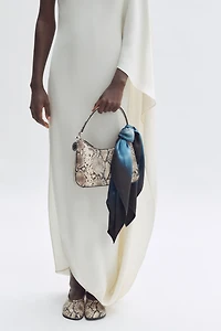 Foulard imprimé en soie