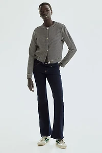 Textured Jersey Cardigan