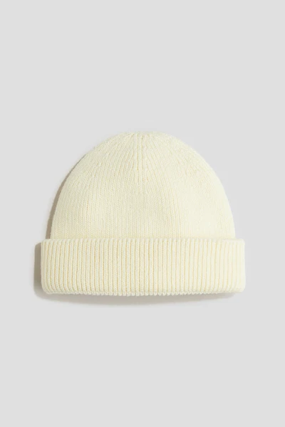 Rib-Knit Beanie