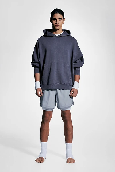 Loose-Fit Sports Hoodie