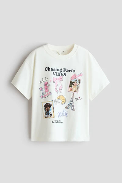 Loose-Fit Printed T-Shirt
