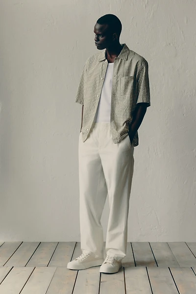 Relaxed-Fit Cotton Pants