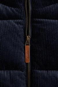 Corduroy Puffer Jacket