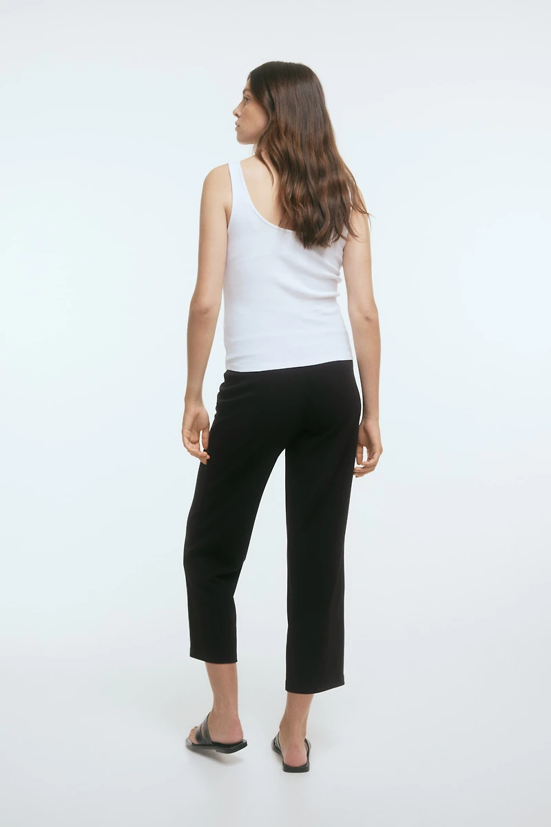 MAMA Ankle-Length Interlock Pants