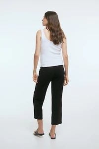 MAMA Ankle-Length Interlock Pants