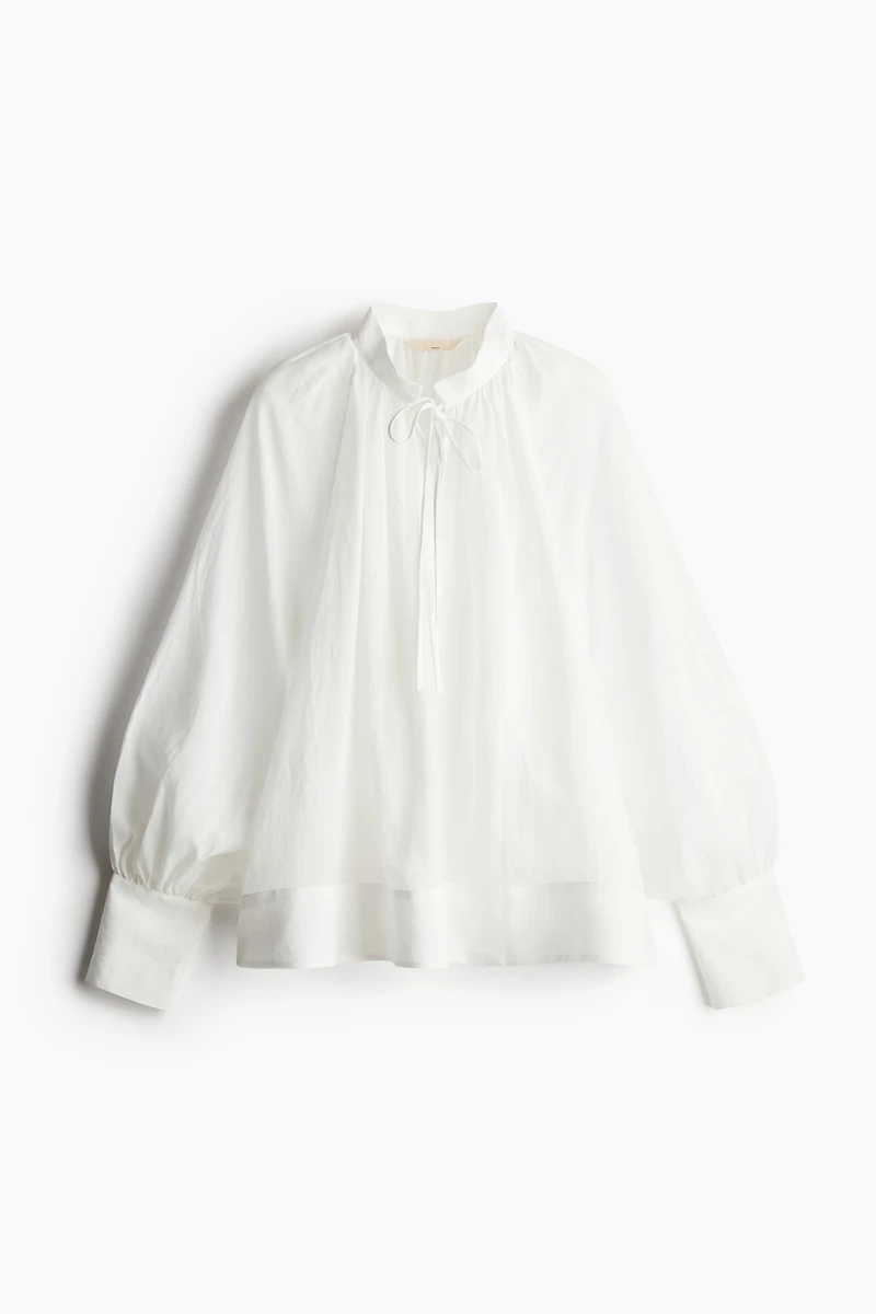 Blouse à manches ballon