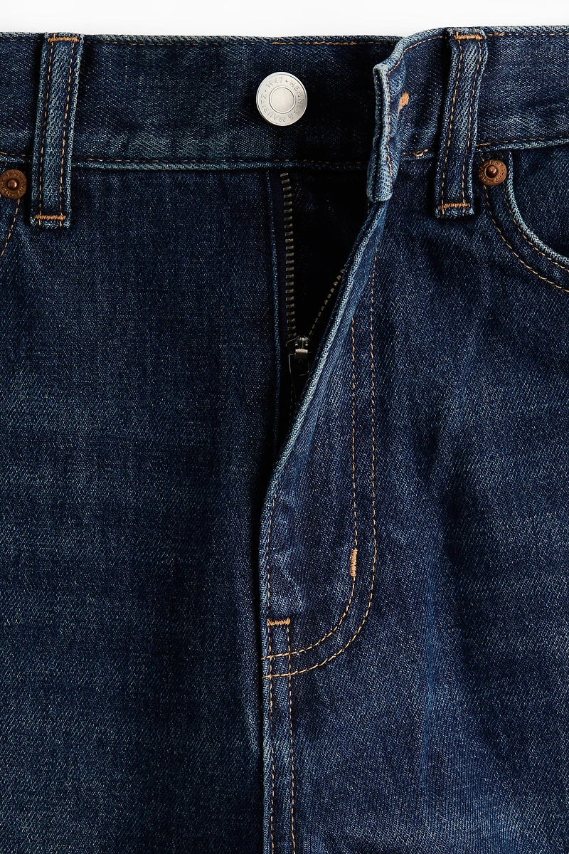 Barrel Regular Waist Jeans